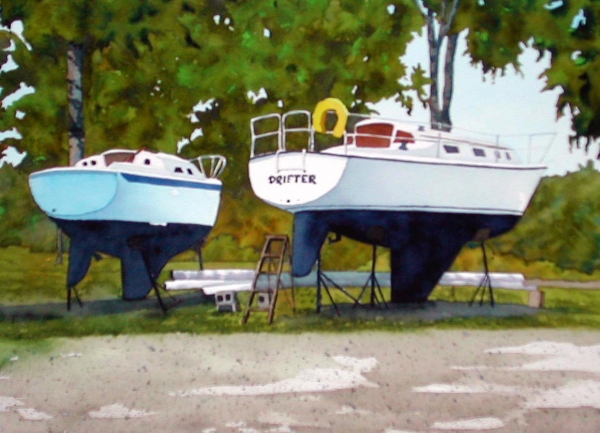 Click here to view boat rack by sherman barnes