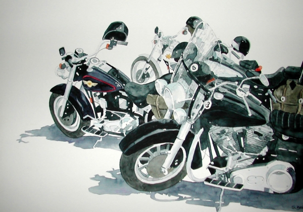 Click here to view Automotive artwork by sherman barnes