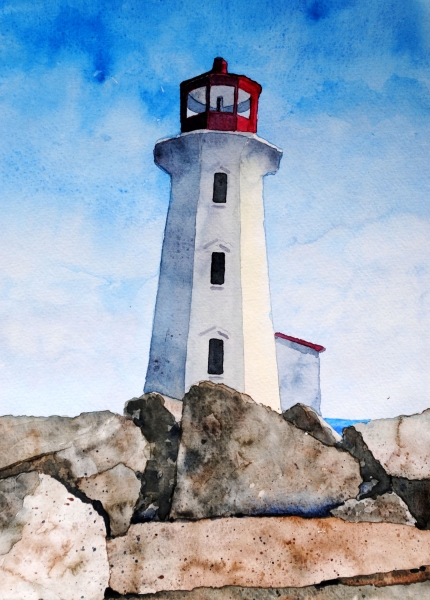 Click here to view lighthouse by sherman barnes