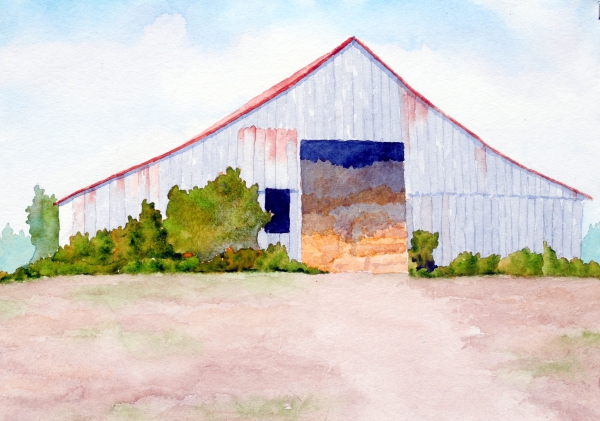 Click here to view hay barn by sherman barnes