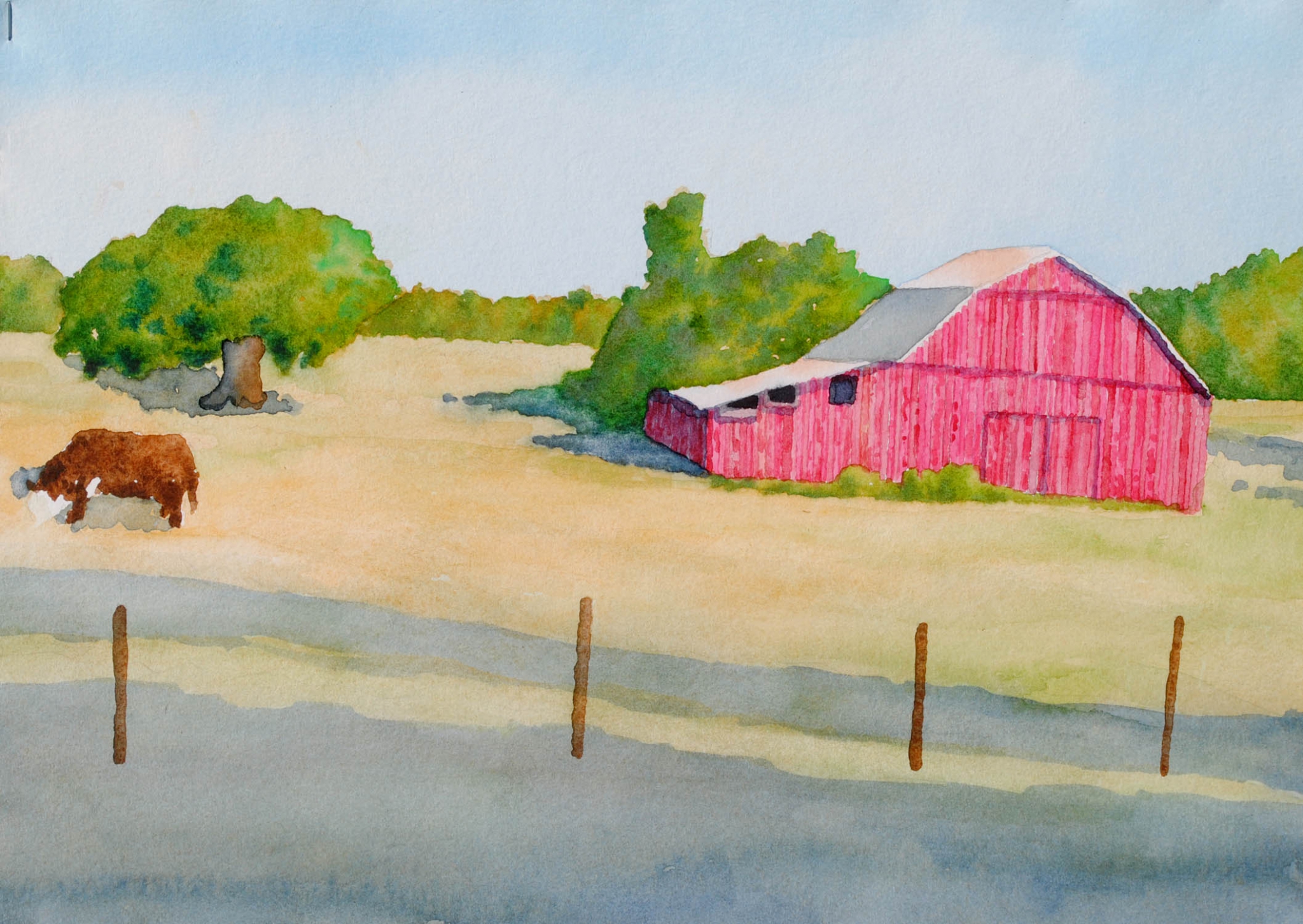 Click here to view barn & bull by sherman barnes