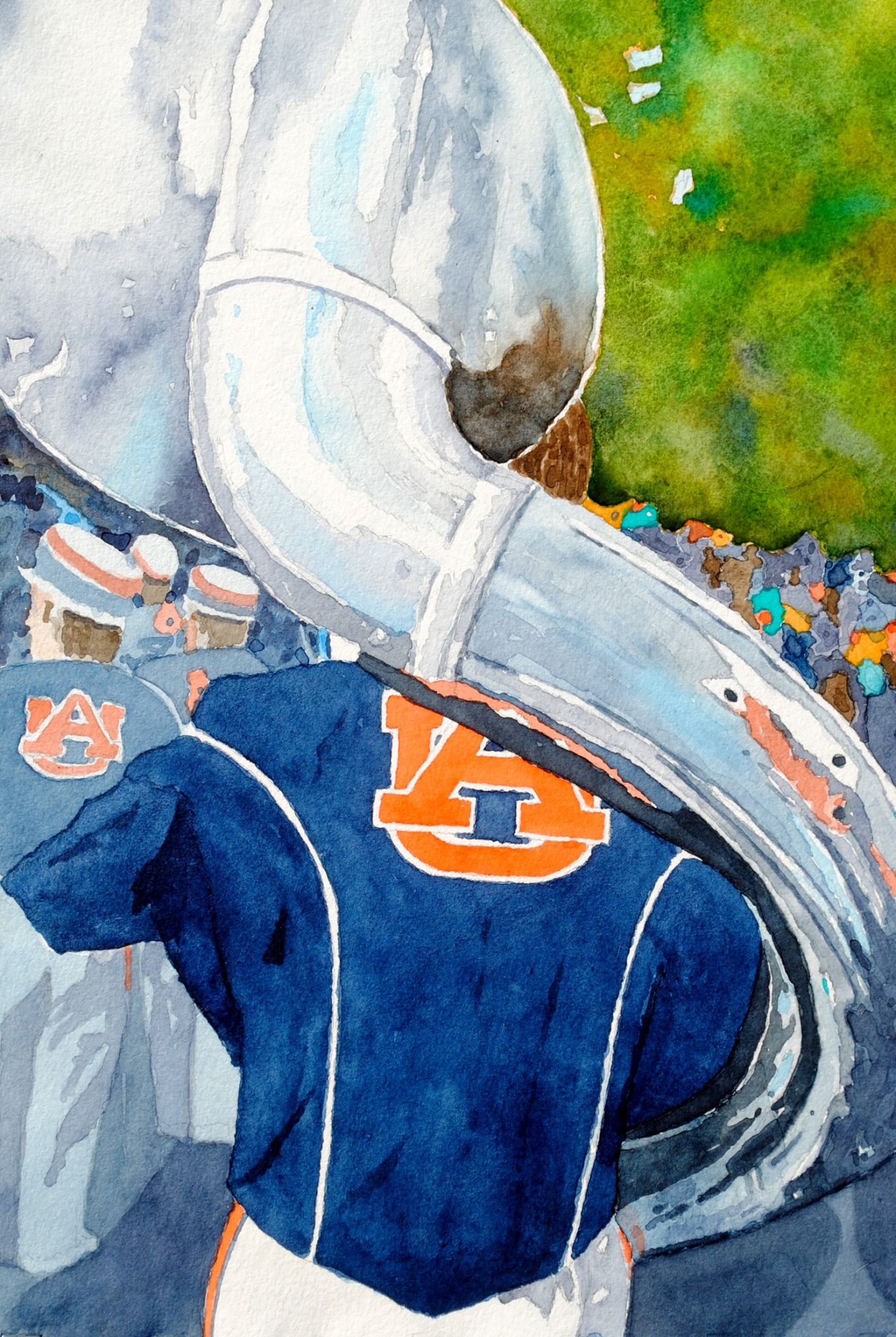 Click here to view auburn tuba by sherman barnes