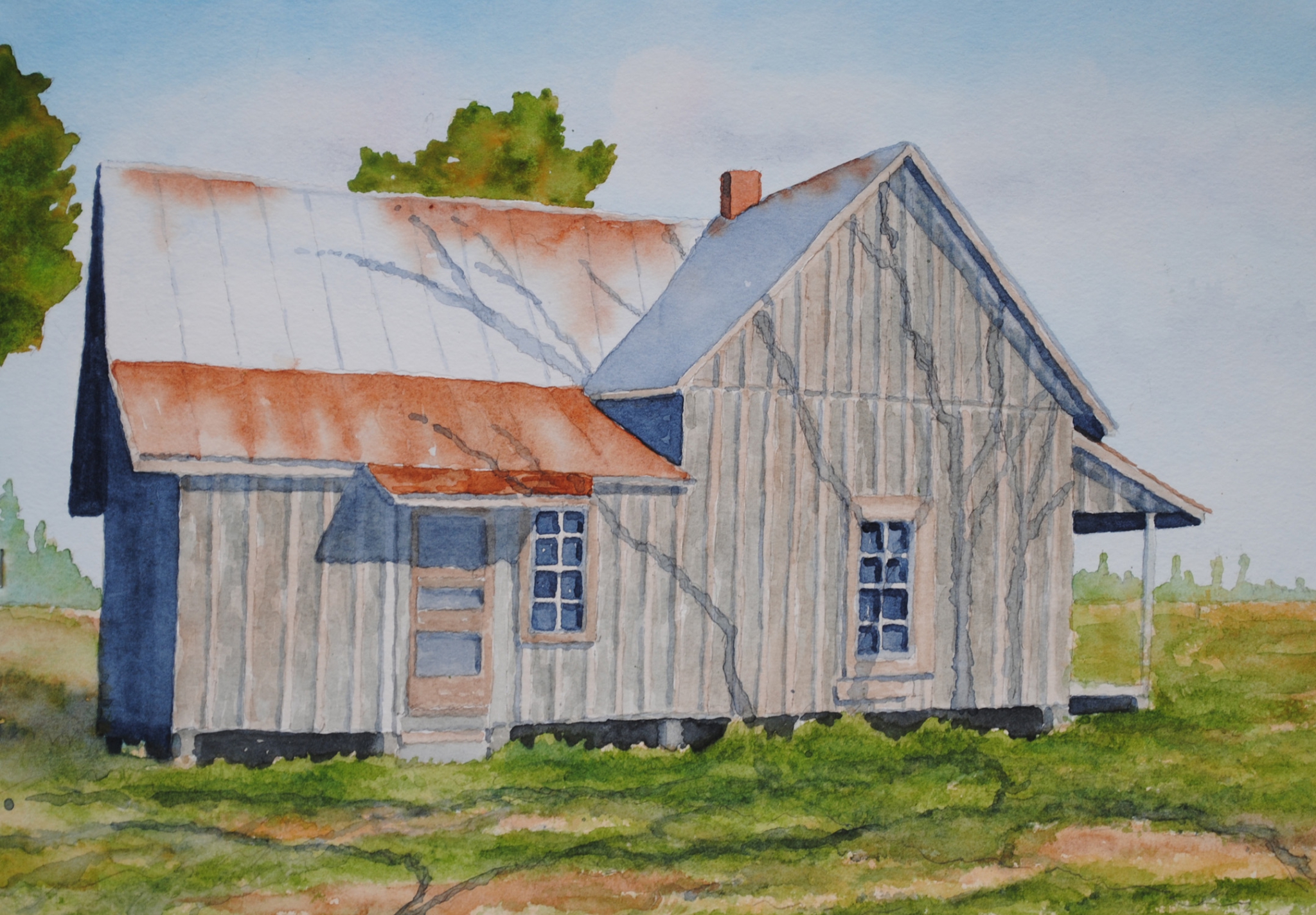 Click here to view old house by sherman barnes