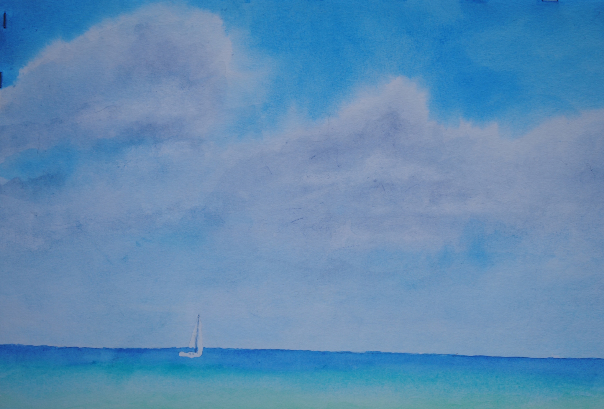 Click here to view sailing coast #2 by sherman barnes