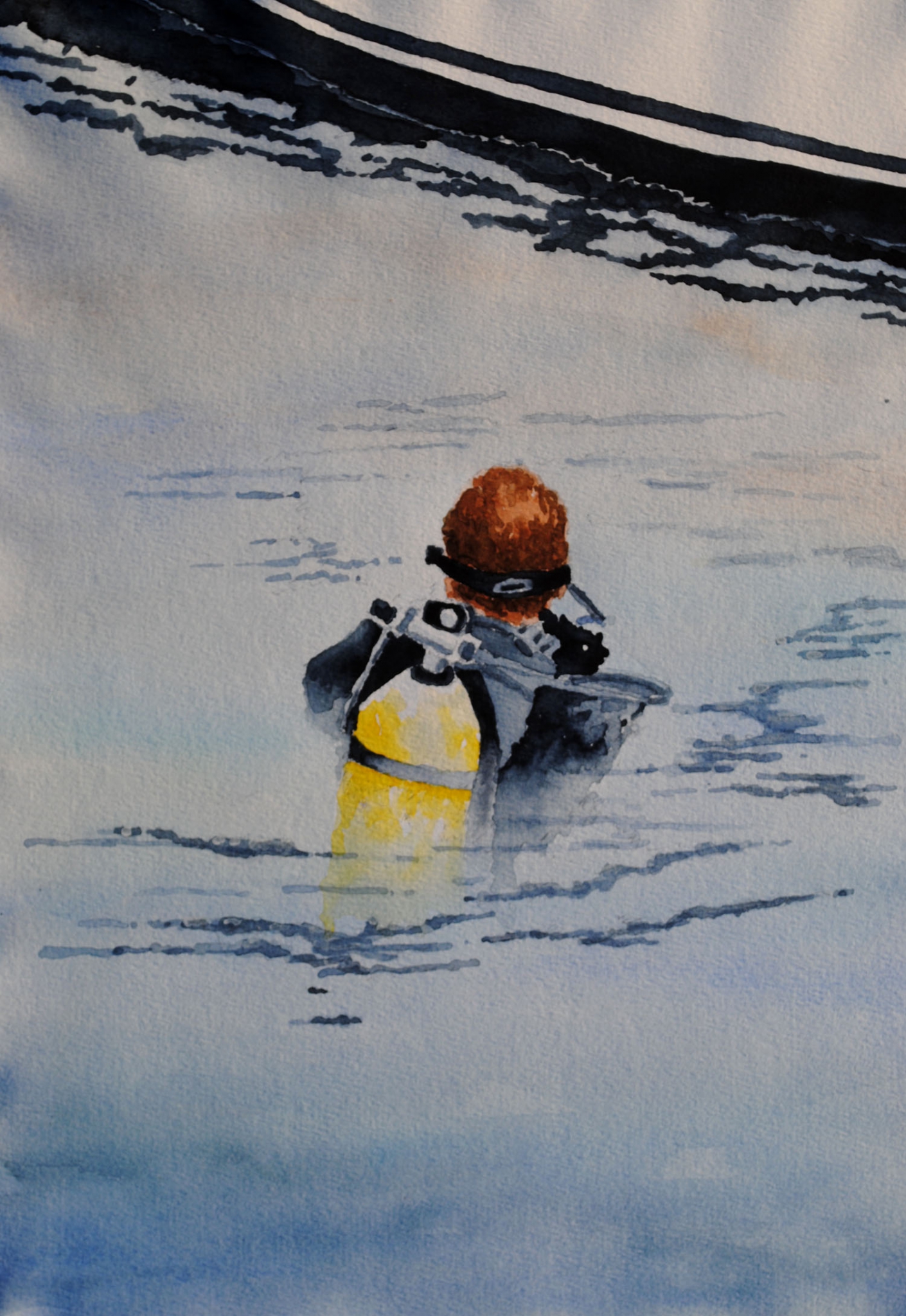 Click here to view diver by sherman barnes