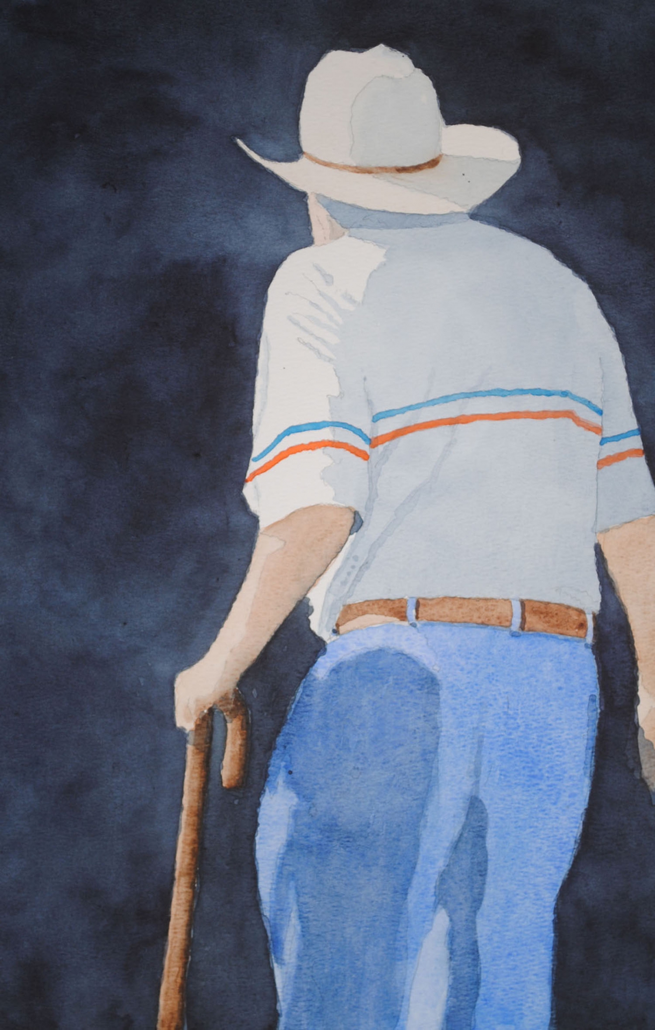 Click here to view old man by sherman barnes