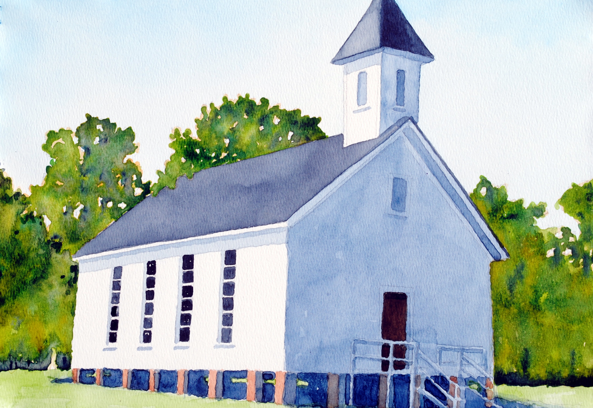 Click here to view country church by sherman barnes
