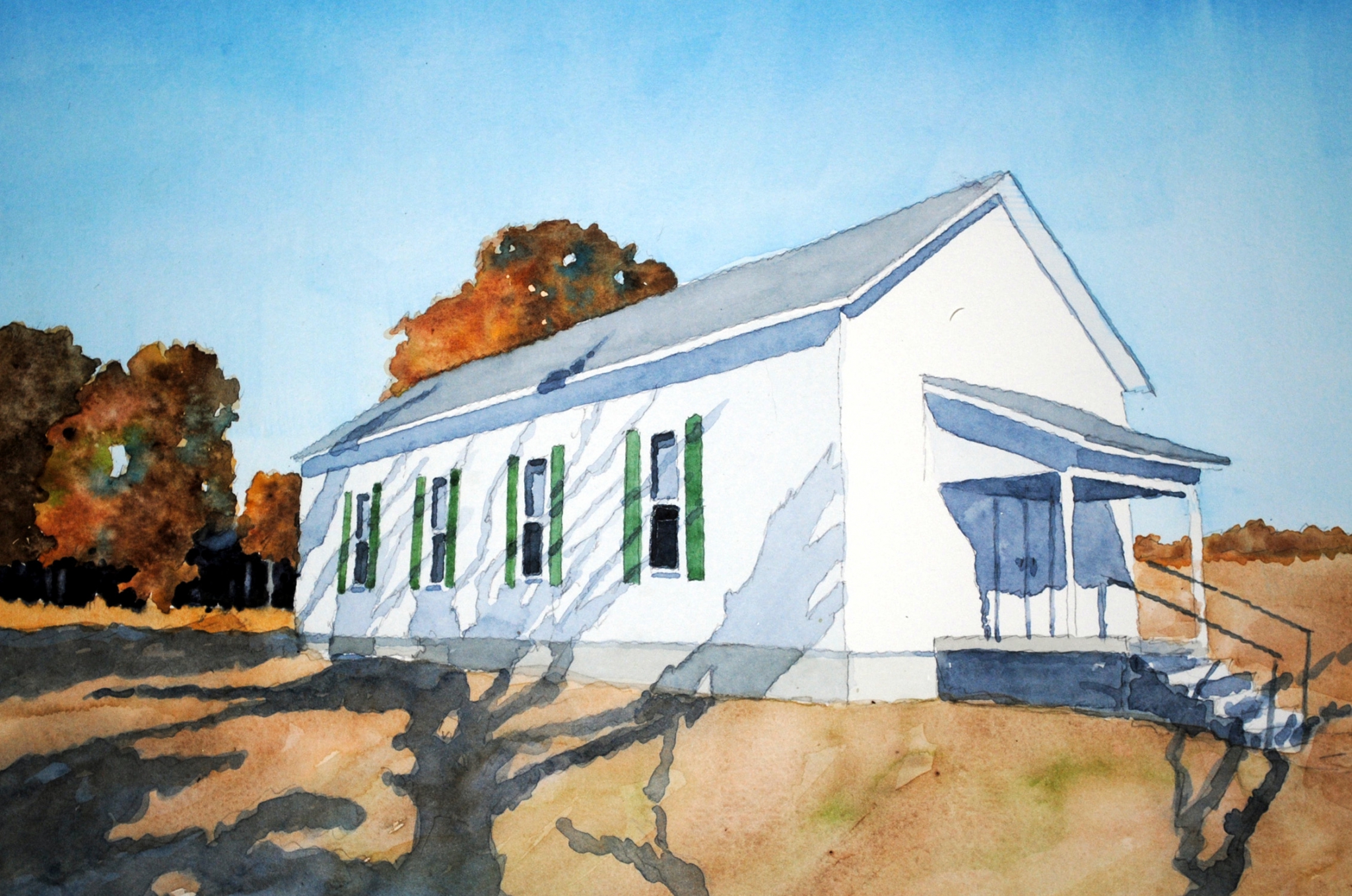 Click here to view old church 2 by sherman barnes