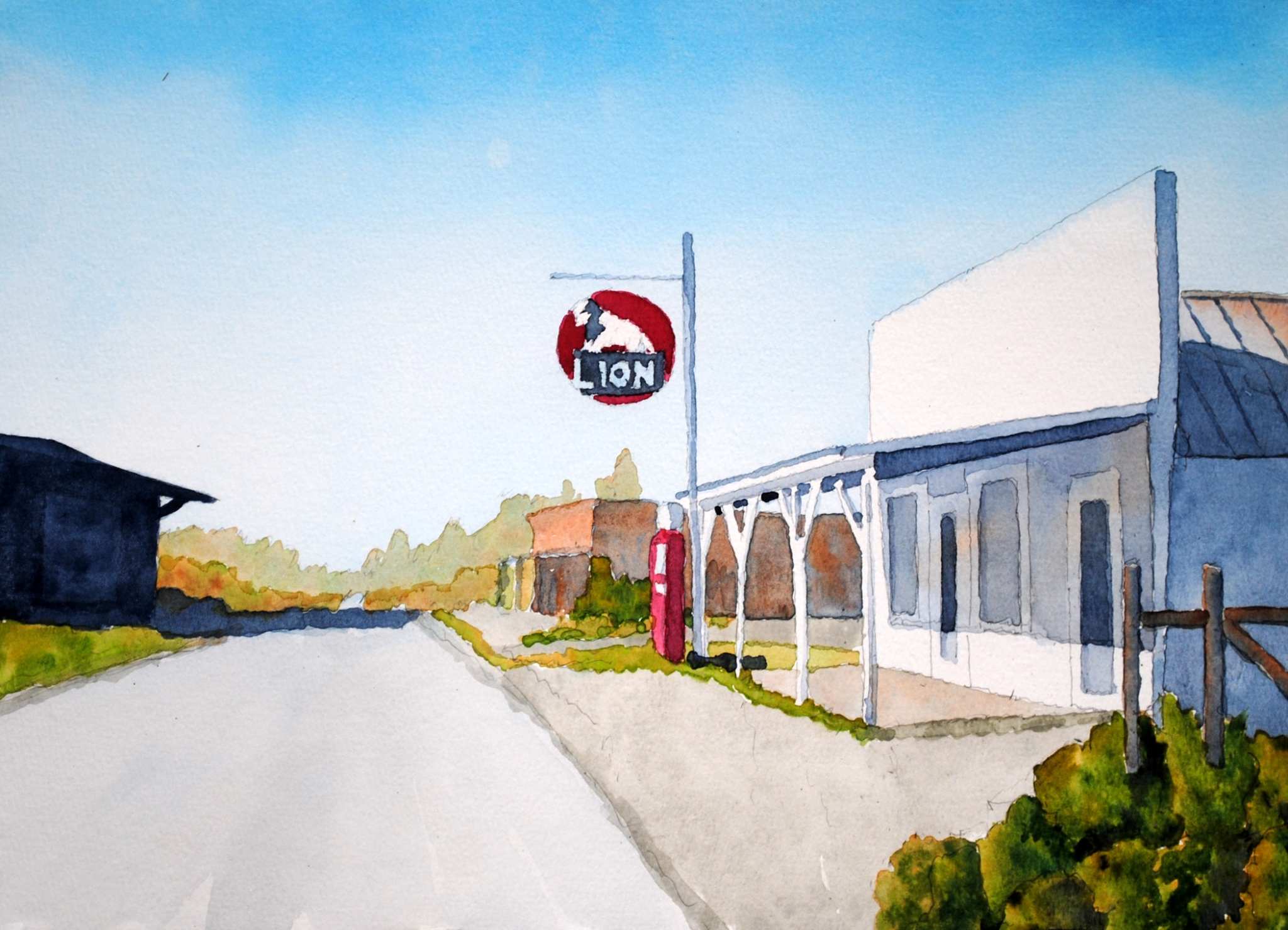 Click here to view lion station by sherman barnes