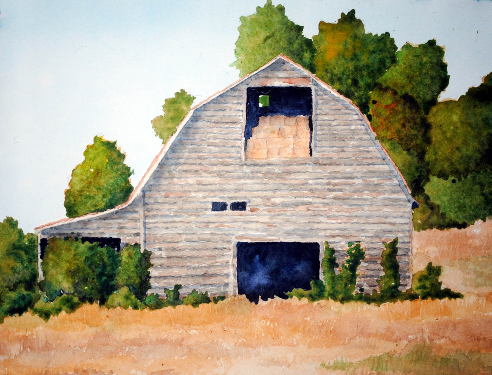Click here to view hay barn by sherman barnes