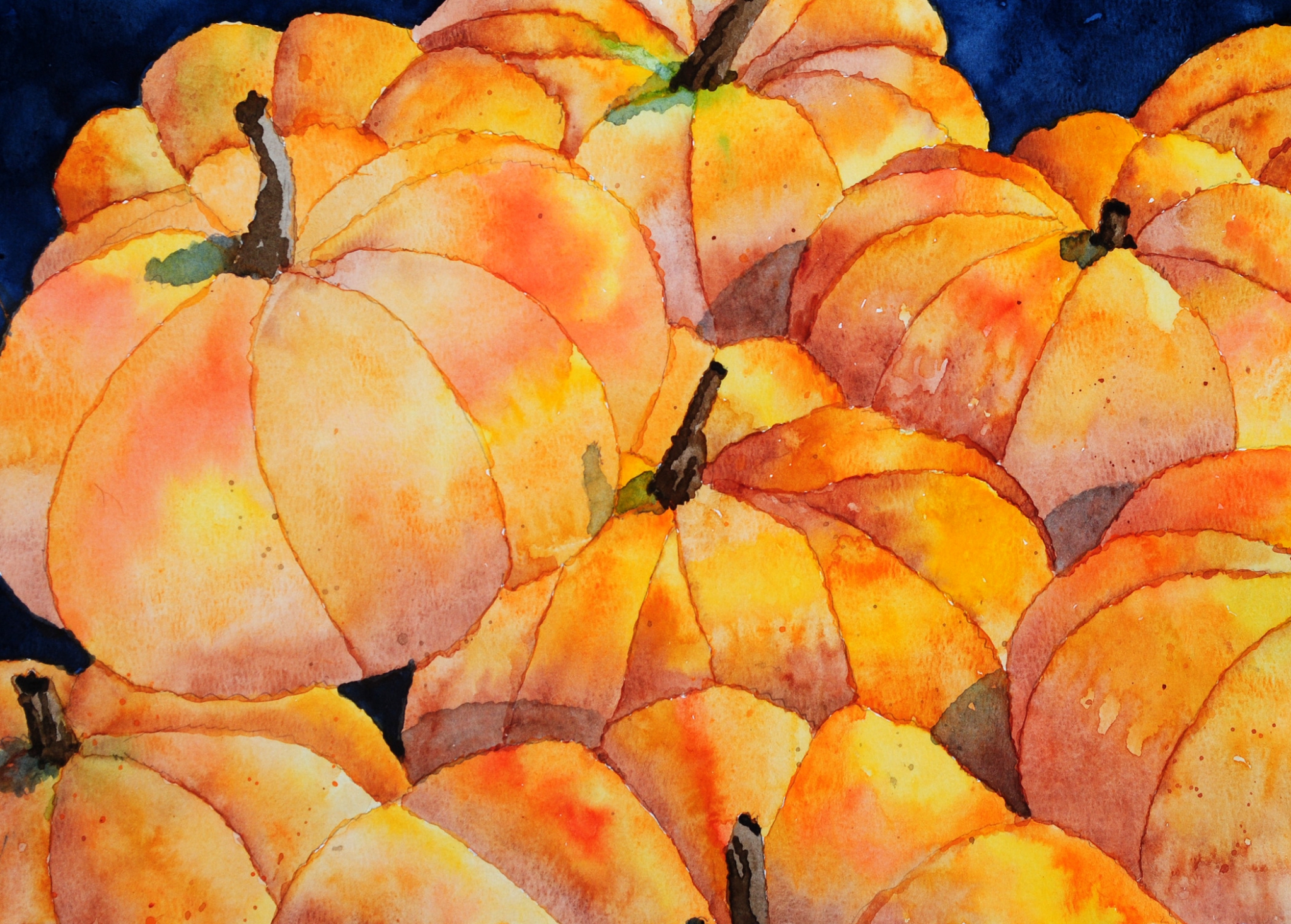 Click here to view pumpkins 4 by sherman barnes