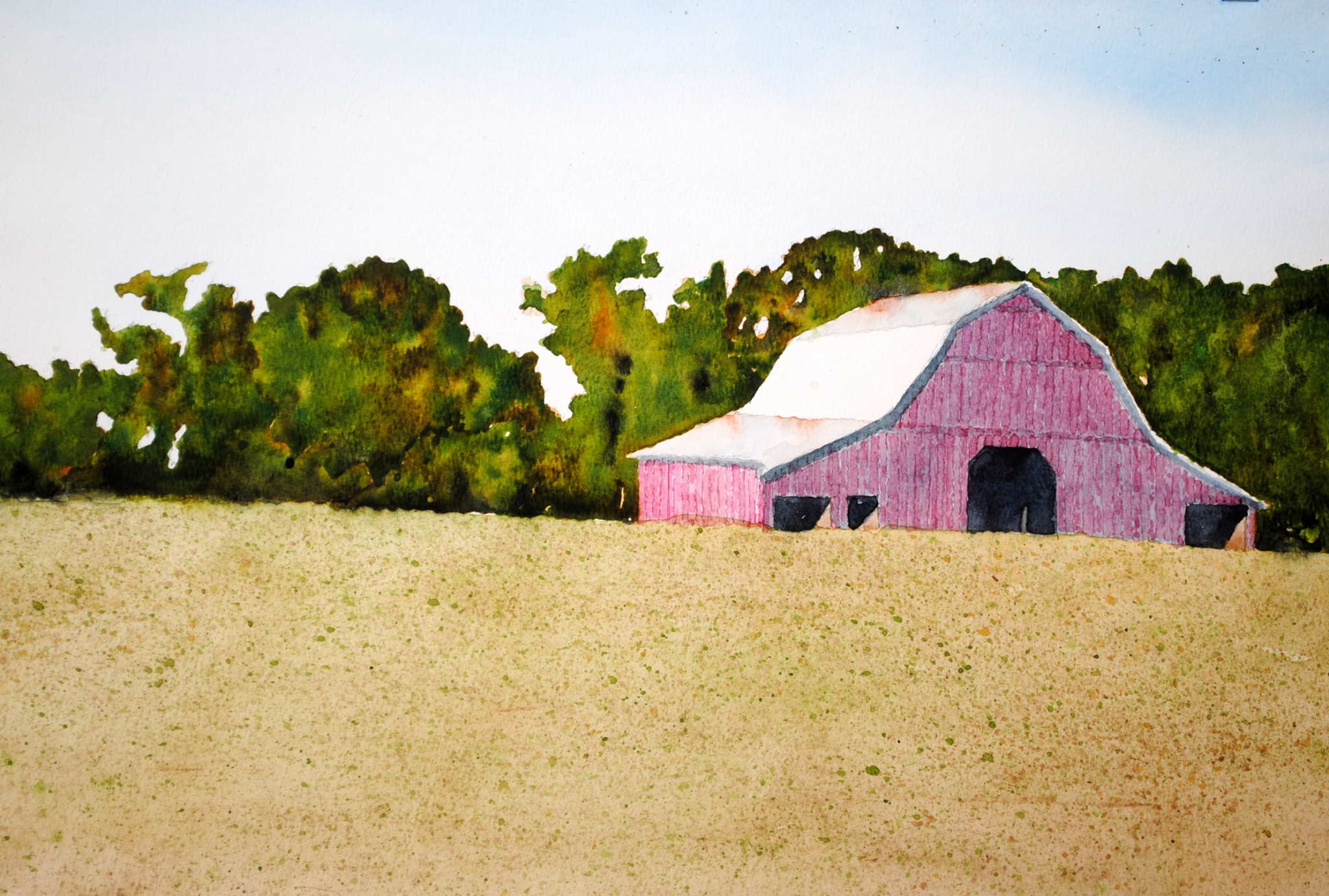 Click here to view yet another red barn by sherman barnes