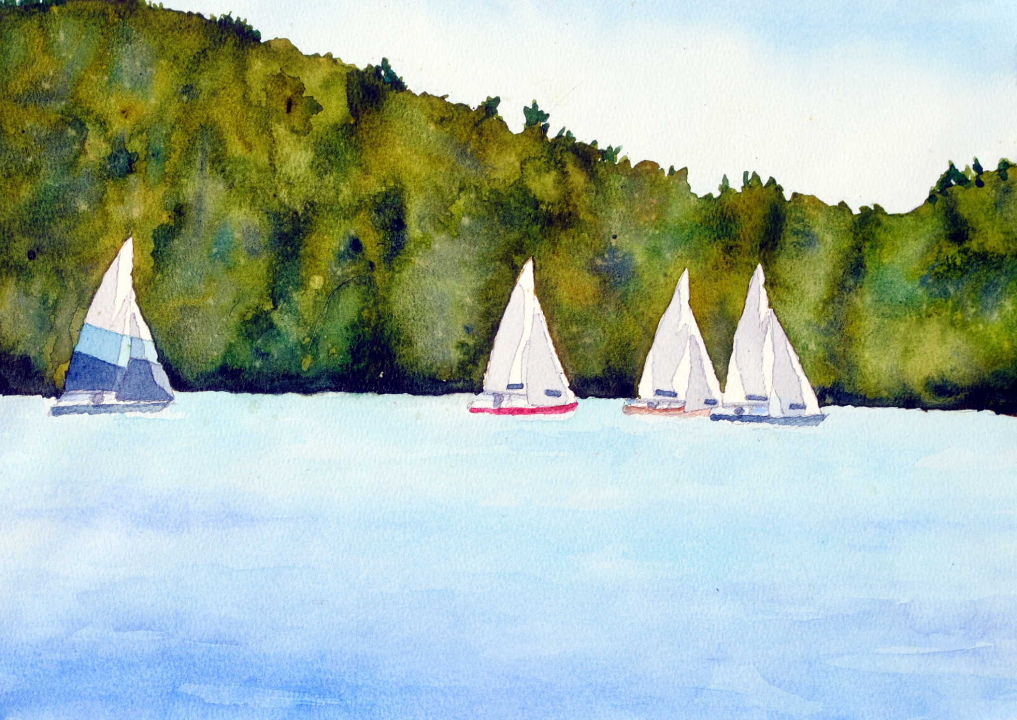 Click here to view sailboat race 12 by sherman barnes