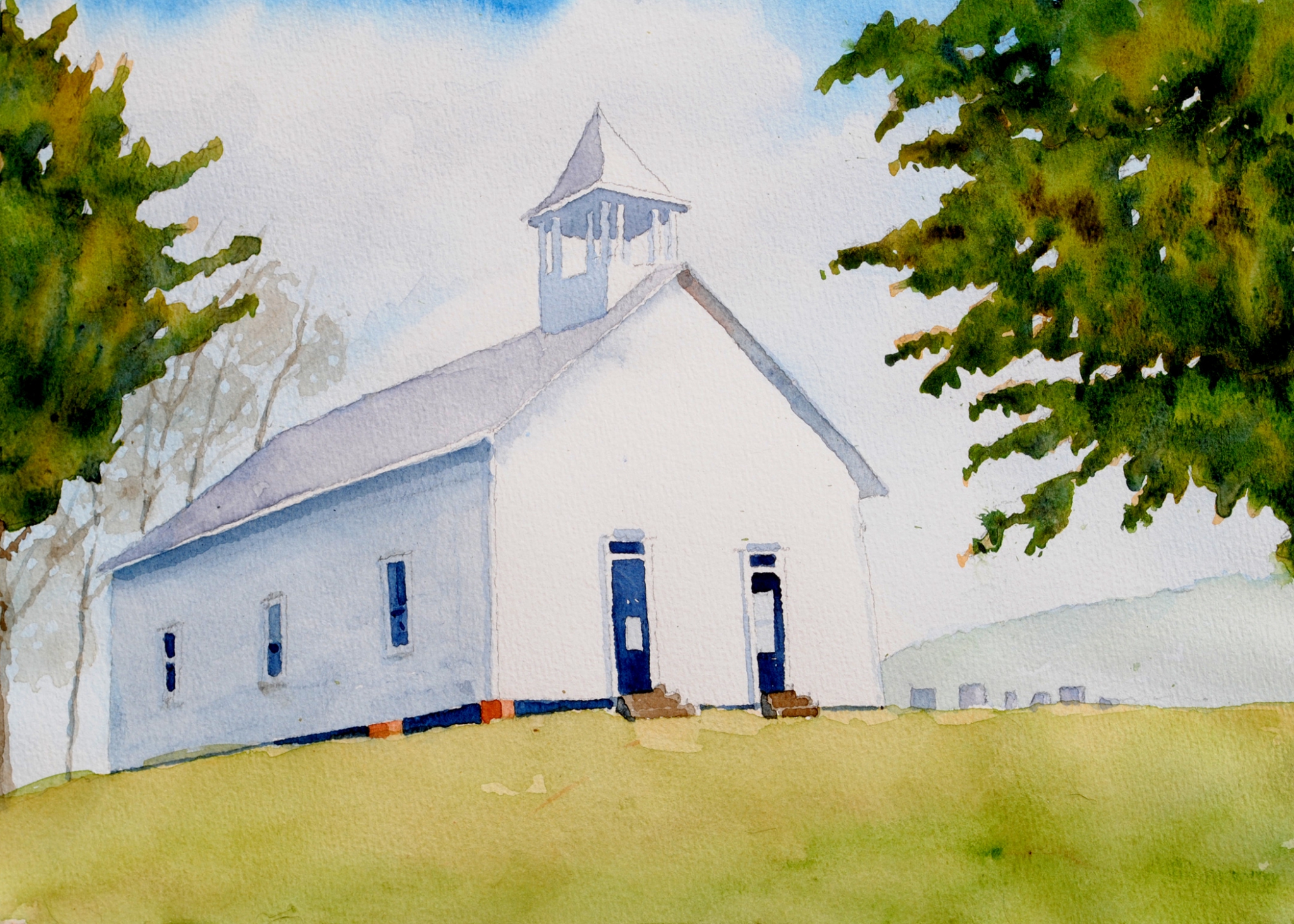 Click here to view cades cove church 4 by sherman barnes