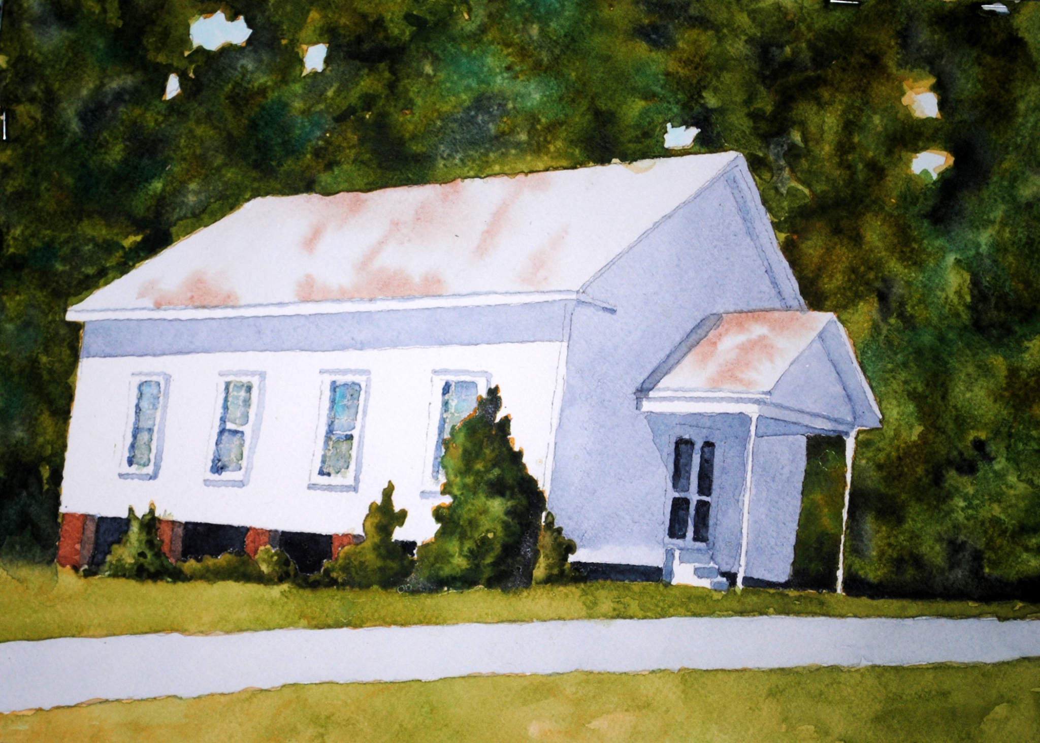 Click here to view country church 12 by sherman barnes